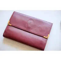 在飛比找蝦皮購物優惠-Vintage Cartier Short Wallet 古