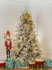 Stirling Snow Tipped Spruce 7ft/210cm Pre-Lit Christmas Tree