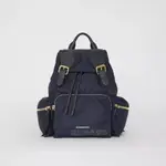 二手精品 BURBERRY BACKPACK 後背包 深藍黑色 RUCKSACK大.中. 小款 40166241