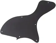 GOOHOCHY Gq205 Bass Guitar Pickguard 3 Ply Scratch Plate Black Leg Shape Protect Your Instrument Enhance Appearance