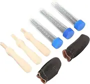 Felting Needles Felting Starter Kit Manual Needle Felting Kit with Wooden Handle Holder for Needle Felting Supplies