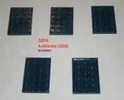 LEGO NEW 4x6 Dark Blue Plate (5x) 6037887 Brick 3032