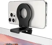 Itramax Continuity Camera Mount for Desktop Monitor,iPhone Webcam Stand,Magnetic iPhone Monitor Mount,Monitor Continuity Holder with Mag-Safe for iMac,iPhone 16 15 14 13,Mac,TV,Laptop,Studio Display