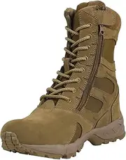 [ROTHCO] Men's Side Zip Boot, Coyote Brown, 9 W