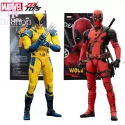 ZD Toys Deadpool & Wolverine Boxed PVC Statue Action Figures Model Toys For Kids