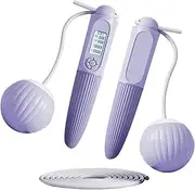 Skipping Rope with Counter - Skipping Rope with Counter Training Jump Rope | LCD Display Weighted Sports Supplies Fitness Accessories for Kids & Men
