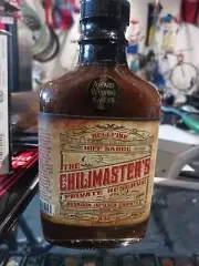 Hellfire Bourbon Hot Sauce The CHILIMASTERS PRIVATE RESERVE - 6.75 Ounces RARE