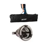 Adventure Kings 6x3m Polyester Gazebo Bag Easy to carry + 2in1 LED Light & Fan