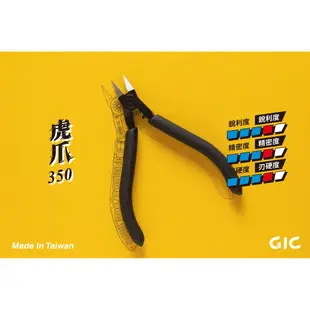 【GIC】TC-09 TC09 虎爪350 模型專用薄刃斜口鉗/modo摩多製造所｜官方賣場