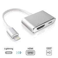 在飛比找PChome24h購物優惠-Lightning 轉HDMI 蘋果 APPLE iPhon