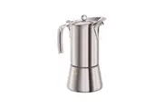 Euroline 2 EspressoCup 160ml Stovetop Stainless Steel Coffee Maker Moka Pot SLV