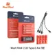 Meet Mind C520 Type－C AA/3號 可充電式鋰電池4入一卡 附1對4充電線