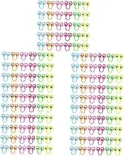 ifundom 5sets Eye Ring Erasers for Mini Rings Eye Glasses Eyeglasses The Ring ' Party Favors Eye Finger Puppets Finger for Plastic 30pcs*5