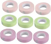 Minkissy Eyelash Adhesive Tapes 9 Rolls Diy Eyelashes Extension Tape Comfortable Texture