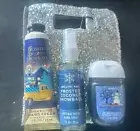 4 Pc FROSTED COCONUT SNOWBALL Bath Body Works Gift Set Lot Pack