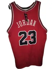 New Mitchell & Ness Chicago Bulls Michael Jordan 1984 Authentic Jersey Sz 52/XXL