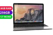 Apple Macbook (Core M, 8GB RAM, 256GB, 12", Retina, Space Grey) Australian Stock - Refurbished (Excellent)