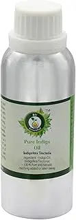 R V Essential Pure Indigo Oil 630ml (21oz)- Indigofera Tinctoria (100% Pure and Natural)