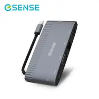 在飛比找PChome24h購物優惠-【ESENSE 逸盛】H711 Type-C TO VGA 