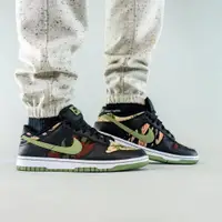 在飛比找蝦皮購物優惠-Nike Dunk Low Black Milti Camo