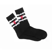 Fallen Footwear | Static Sock - Black / White | Podium Supply Co.
