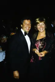 Mario Andretti and Annie Wenzel 1981 F1 Motor Racing Old Photo