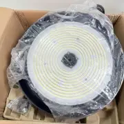 PLT / PLT-13081 LED UFO High Bay 400W 5000K 480V Black UFO LED High Bay Fixture