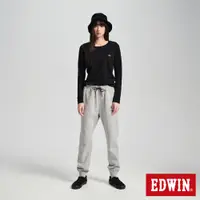 在飛比找蝦皮商城優惠-EDWIN 石墨烯發熱薄長袖T恤(黑色)-女款