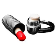 Mini Titanium Waterproof Emergency Capsule Box Pill Case Keychain Pendant Bottle
