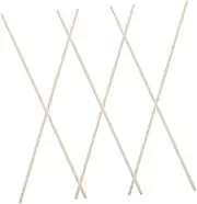 PAMINGONO Highchair Solid Rods Replacement Bamboo Frame Replacement Parts for Director Chair 6pcs Canvas Support Sticks Light Portable