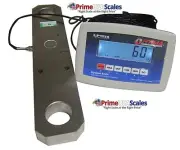 Optima Scale OP-927, 75,000 LB x 50 LB Hanging Tension Link Scale NEW!!!.