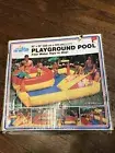Intex Wet Set Inflatable Pool Sports Center Playground Swim 90”x 90” Vtg