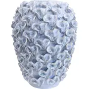 LVD Ceramic Flower Vase Succulent Home/Room Tabletop Decor 22x30cm Blue