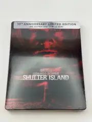 Brand New! Shutter Island Steelbook (4K+Blu-ray)10th Anniversary Edition