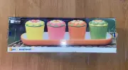 JC Penny Home Collection Geofun Condiment Set