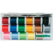 Madeira 18 Spool Rayon Embroidery Thread Set New