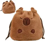 [Shenrongtong] Plush Animal Purse - Woman Bags And Purses With Handle | Plush Bag Female, Partition Design Children's Bag Toy, Multifunctional, For Work, Formal Event