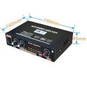 Digital Hifi bluetooth Audio Stereo Amplifier Subwoof Amp Support Usb Tf Fm Aux