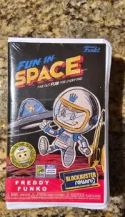 SDCC 2023 Exclusive Freddy Funko Blockbuster REWIND Fun In Space Sealed