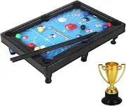 Table Billiards Table - Kids Table Billiard Table - Miniature Pool Table,Small Pool and Pool Table Game, Interactive Billiard Game for Boys and Girls, Desktop Games EU
