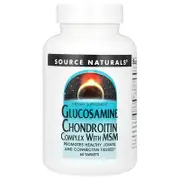 Source Naturals, Glucosamine Chondroitin Complex With MSM, 60 Tablets