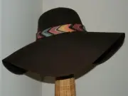 MISSONI For Target Brown Wool Felt Floppy Hat - One Size - NWT