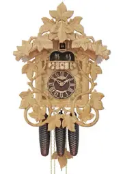 HerrZeit by Adolf Herr Cuckoo Clock - Vine Creepers (light c.. AH 426/0 8TMT NEW