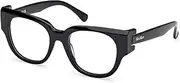 [MaxMara] MM5183 001 Shiny Black 51/19/140 Women's Frame, 001 Shiny Black, 51/19/140