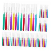 Interdental Brushes (70 Count) Go Between Teeth Gum Tight with Soft