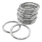 Metal Macrame s 2 Inch for Macrame Plant Hangers Macrame Kit 10 Pack Metal O s B