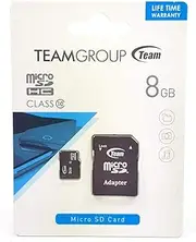 Team 8GB Class 10 Micro SDHC Memory Card, 90704