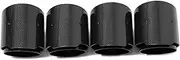 4 Piece/lot Exhaust Tip Compatible For BMW M2 M3 M4 F80 F82 F83 F87 Directly Plug Carbon Fiber TailTip Stainless Steel ID70MM Muffler(Carbon Fiber A)