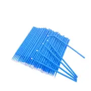 100x Dental Beauty Disposable Applicator Micro Brush/Eyelash Brush Regular 2.5mm
