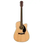Fender Electric Acoustic Fender CD 60SCE Dreadnought Nat WN Electric Acoustic Gu